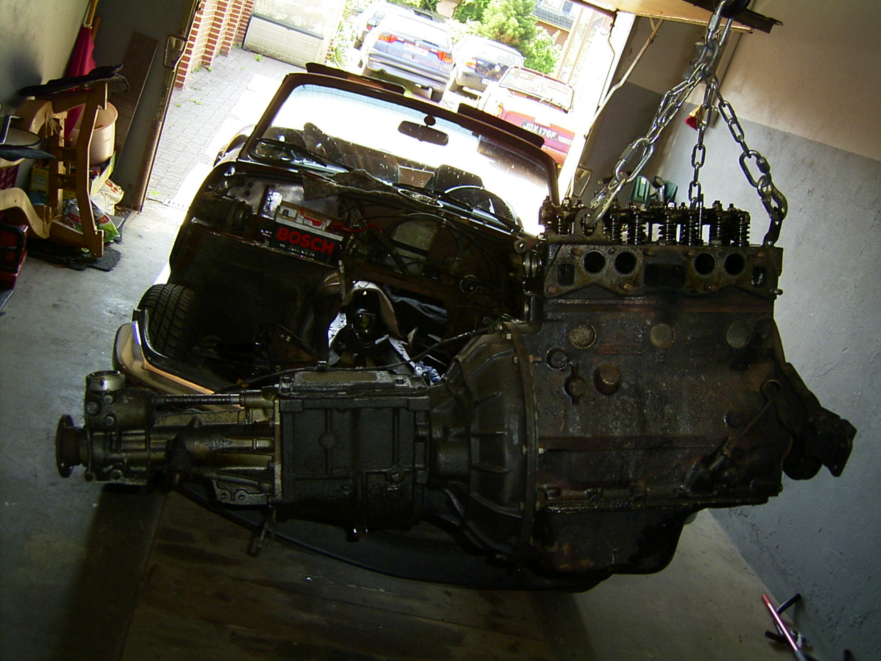 Sommer 2003 - Fataler Motorschaden!